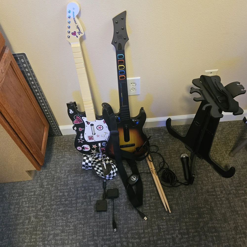 Rock Band Drum Set with Pedal